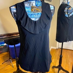 ❌Black Sleeveless Ann Taylor Top